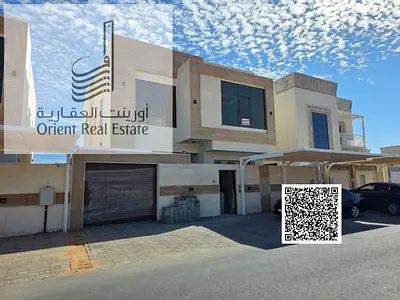 فيلا زاوية  للبيع في عجمان منطقة الزاهية  الفيلا مكونة من G+1، , مجلس, 2 صالة  5 غرف ماستر مع خزائن، مطبخ كبير, مطبخ تحضيري, غرفة خادمة .