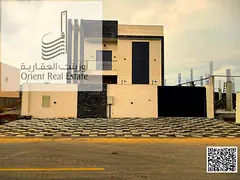 Villa for sale in Ajman, Al Zahia area, including registration and ownership fees. 4 master bedrooms