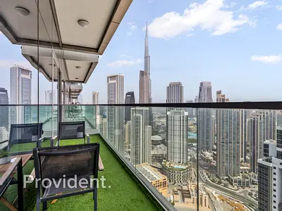 Burj Khalifa View | High Floor | Luxury Furnishing