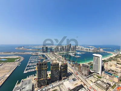 Sea Marina Palm Views | Vacant | High Floor | Fendi Design