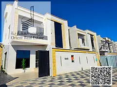Villa for sale in Ajman, Al Zahiyah area. The villa consists of 5 master bedrooms, a majlis (formal