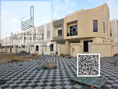 Townhouse for sale in Ajman, Al HELIO 2 The Townhouse is G+2 Majlis, hall, 4 Master Rooms with cabinet, Big kitchen, maid room.