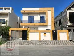 For sale, a villa in Ajman Al Yasmeen, 5 master rooms, a Majles room, a hall, and a maid’s room, f