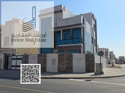 Villa for sale in Ajman, AL Bahia The Villa is G+2 , Majlis , halls , 5 master rooms , big kitchen , 2 pantry.