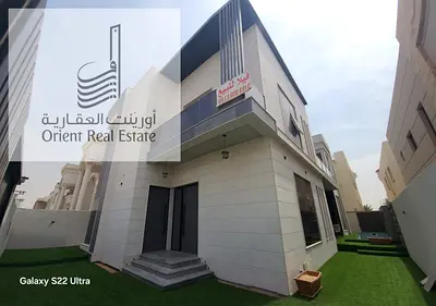 فيلا للبيع في عجمان منطقة العالية   الفيلا 5 غرف ومجلس وصالة وغرفة خادمة