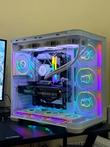 RYZEN 7 7800X3D + RTX 5070 12GB | ULTIMATE 4K GAMING PC Desktop | 32GB DDR5 | 1TB Gen5 SSD