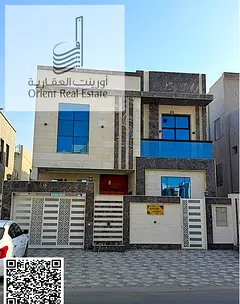 Villa for rent in Al Yasmin area, Ajman. 5 master bedrooms with a large living room + maid's roo