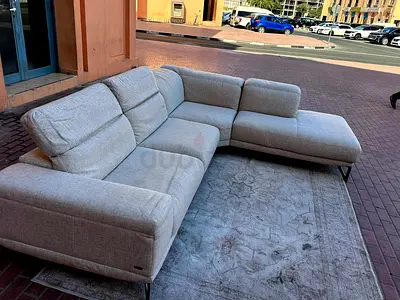 Almost like new condition Natuzzi L shape sofa