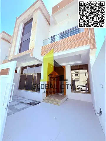 تاون هاوس للإيجار في أرقى موقع في عجمان، تاون هاوس مكون من 5 غرف نوم رئيسية، المساحة الإجمالية 1722 قدم مربع، المساحة المبنية 2800 قدم مربع، الإيجار 8