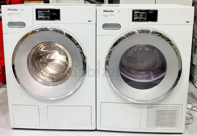 New Model Miele W1T1 WMV 960 WPS 9 kg Washer/Miele TMV 840 WP 9 kg Tumble Dryer Under Warranty 2027