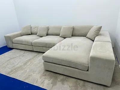As perfect condition eichholtz brand lshape sofa