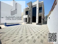 Villa for sale in Ajman, Al Rawda 2 area, second plot from Sheikh Ammar Street, including electrici
