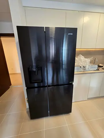 Modern Gorenje Side-by-Side Fridge-freezer latest model with water dispenser and ice maker.