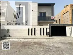 Villa for sale at Ajman Al Alia  area , swimming pool , 5 Master Room , Majlis, Hall, Maid Room , Ki