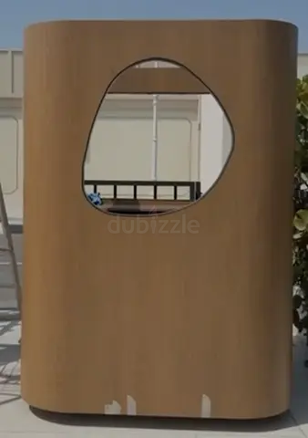 Modern Wooden Coffee Station