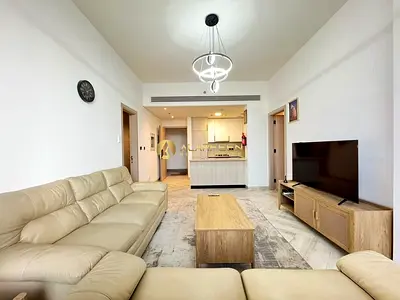 Furnished 1BR Apartment | Empire Residence JVC | City Skyline View