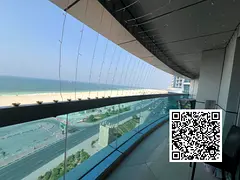 2 BHK FULL SEA VIEW! Yearly Rent | Corniche | Prime Location