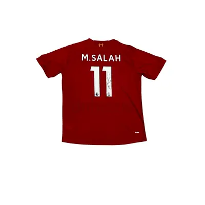 Mohamed Salah Jersey Hand Signed BAS