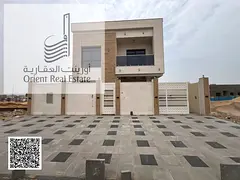 Villa for sale at Ajman Al Helio 2  area ,6  Master Room , Majlis, Hall , Maid Room , Kitchen , Free