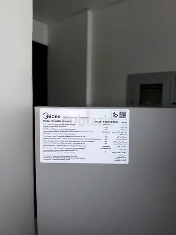 Silver Refrigerator with 10-Year Warranty
