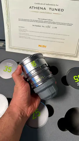 NISI Athena Tuned Lens Set - Limited Edition