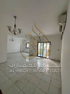 For Rent in Sharjah – Al Majaz 3: Spacious 3BHK apartment with a large living area and generous ro