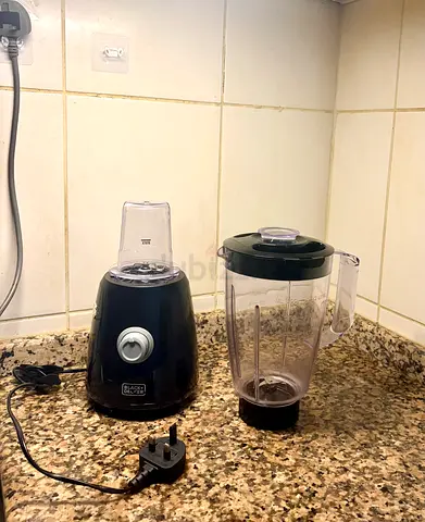 BLACK  DECKER Blender with Grinder Mills, 400W Power