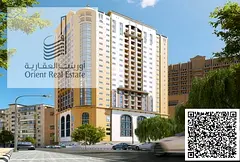 For sale apartments under construction Tower Al Nuaimia2 in Ajman an Al Nuaimia1 area, two and thre