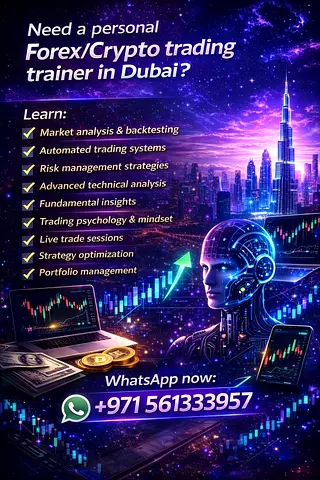 Need a personal forex/crypto trading trainer in dubai ?