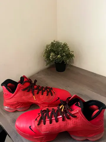 Nike LeBron 19 Low Light Crimson US 11 EU 45 Basketball Shoes
