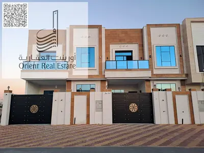 Townhouse For Sale At Ajman| Al Yasmeen Area| 5 master rooms, majlis, hall, roof | Freehold For All Nationalities
