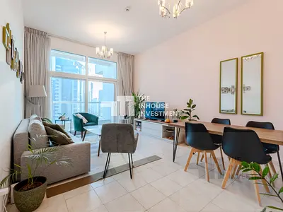 شقة 1 غرفه وصالة قمة في النظافة | حمام مُجدد | ٧ دقائق مشياً للمترو | فهد تاور 2