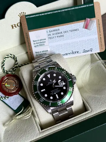 Rolex Kermit 16610LV 2008