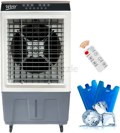 40L Commercial Home Air cooler,Outdoors Water-Cooled Moving Air Cooler, Home Air-Conditioning Fan, 3