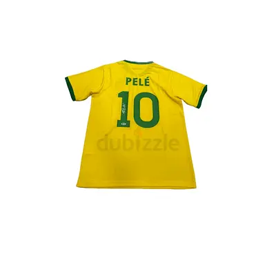 Pele Jersey Hand Signed BAS