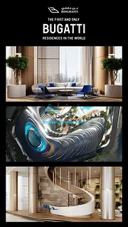 BUGATTI RESIDENCE a RIVIERA MENSION COLLECTION – Sky-Mansion 5 Bedrooms Luxurious Penthouse with L
