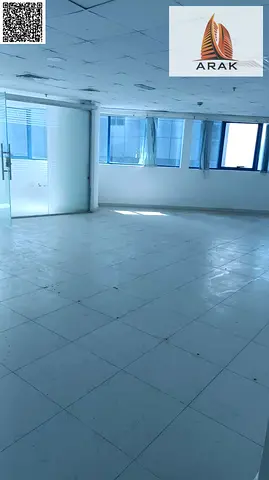 Office available for rent in Falcon Towers, with an area of 1146 sq ft, open view, and located on a high floor