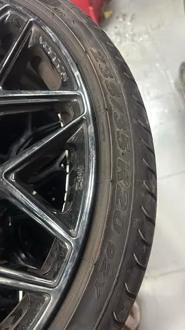 Vossen Wheels with Tires 20” Gloss Black