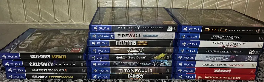 PS4 CDS FOR SALE