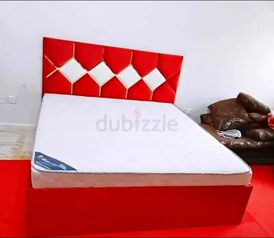 Stylish velvet koshan Queen size bed with medical mattress good quality Queen bed storage for sale