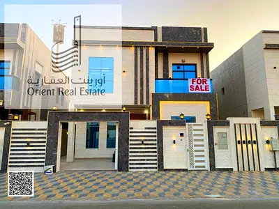 Villa for sale at Ajman. Al Zahya area ,5 master room, majlis, hall, maid room , 0 down payment freehold