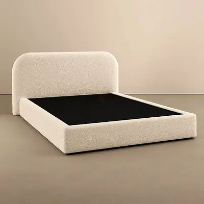 Stylish Modern Upholstered Bed Frame