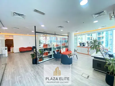 High Floor Office | Glass Partitions | Furnsihed | Business Bay