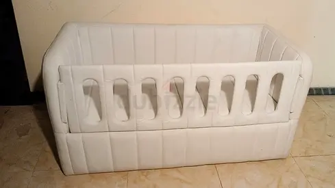 Stylish White Baby Crib