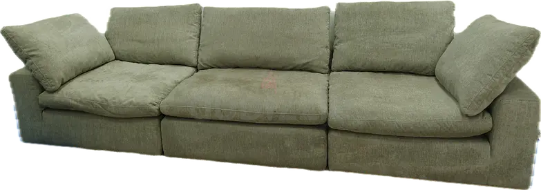 Feather 🪶 filled modular super comfy sofa