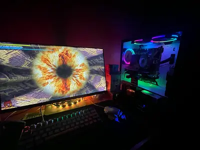 Very clean gaming pc