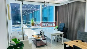 Fully Furnished 410 Sqft office with Downtown View