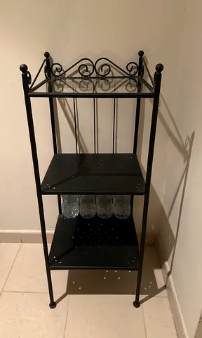IKEA Métal-Glass Shelf