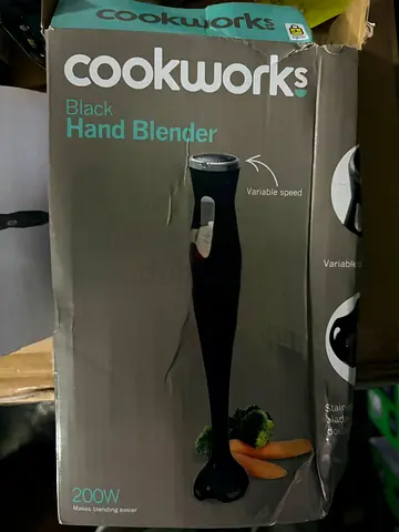 Cookworks HB951H2 Hand Blender - Black