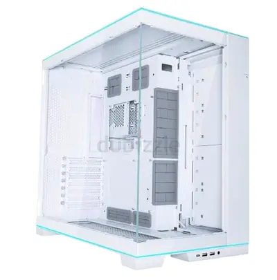 White Transparent PC Case